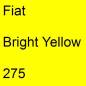 Preview: Fiat, Bright Yellow, 275.